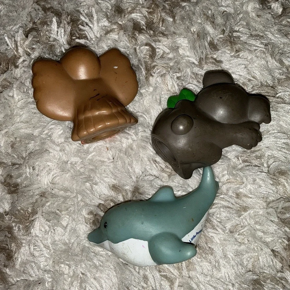 Fisher Price Little People N K D Dolphin Animal Zoo Alphabet Replacement koala